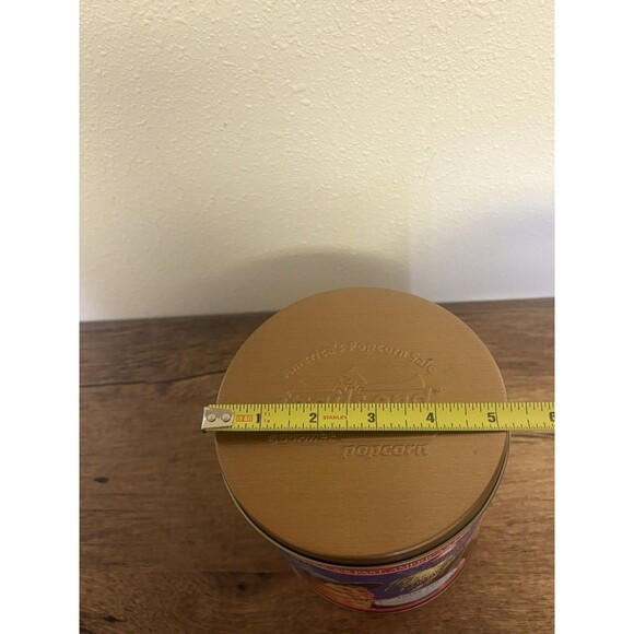 Trail's End Gourmet Popcorn Metal Tin Can Statue Of Liberty July 4th Vintage - Picture 8 of 11